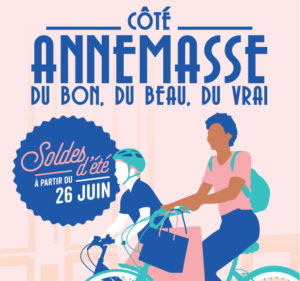Côté Annemasse - campagne de communication soldes